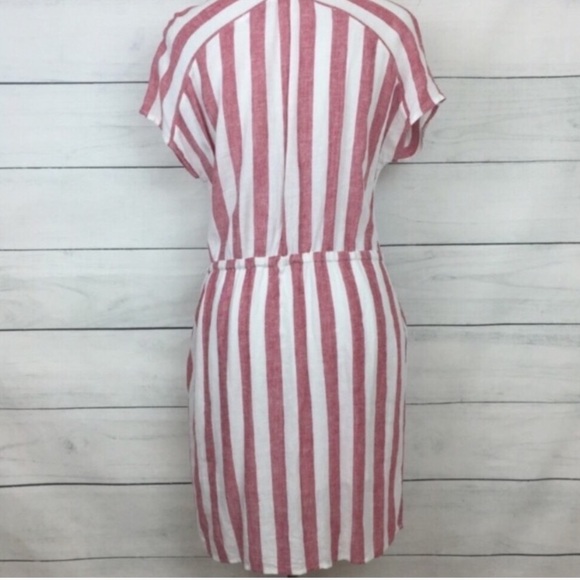 Rails Wren Seville Stripe Drawstring Waist Dress - Picture 4 of 8